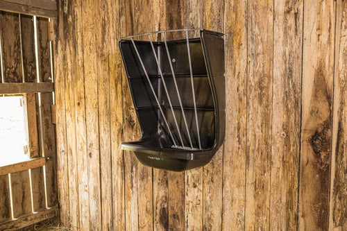 Tarter Wall Mount Poly Hay & Grain Feeder