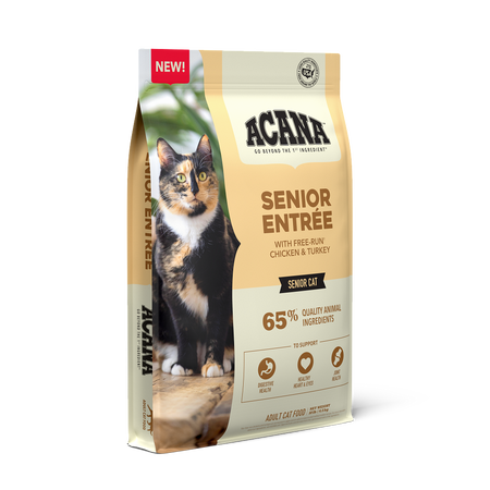 ACANA Senior Entrée Free-Run Chicken & Turkey Dry Cat Food