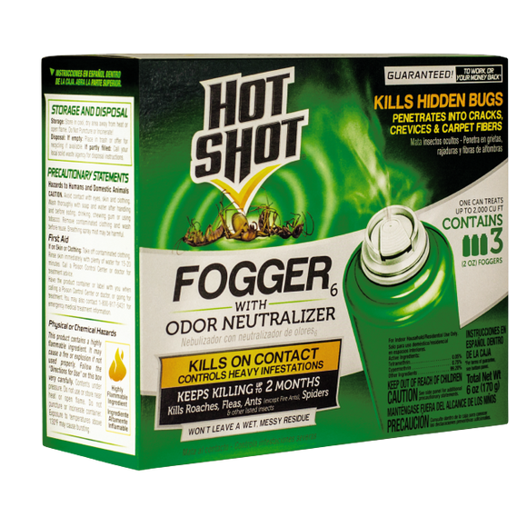 HOT-SHOT FOGGER6 WITH ODOR NEUTRALIZER