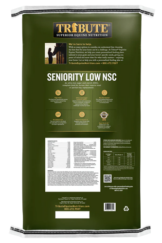 Tribute Seniority® Low NSC (10%) Horse Feed