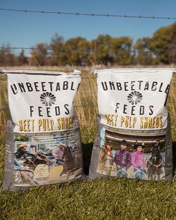 Unbeetable Feeds Beet Pulp Shreds with Molasses