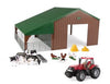 Tomy ERTL 1:32 Dual Purpose Building with Case IH Magnum™ & Accessories