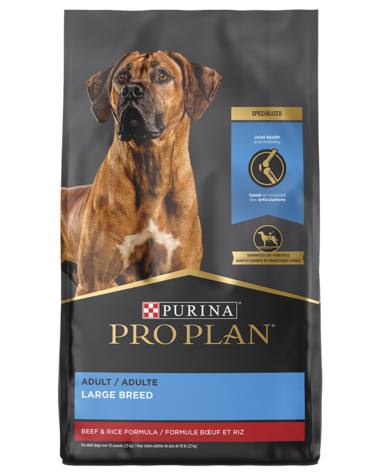 Purina Pro Plan Large Breed Beef and Rice Dog Food