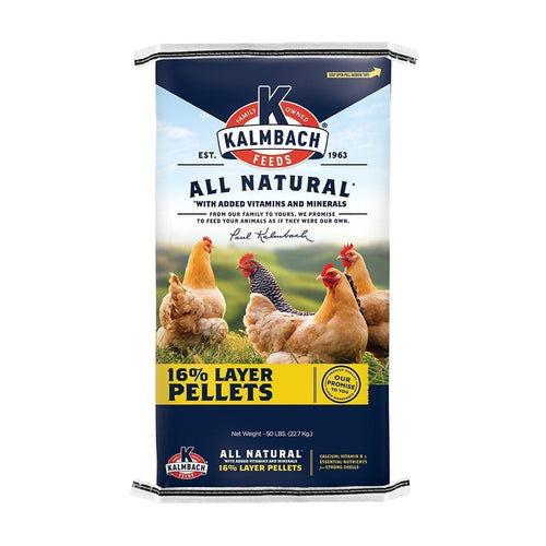 Kalmbach 16% All Natural Layer (Pellet)