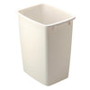 Rubbermaid 35 Qt. Bisque Wastebasket