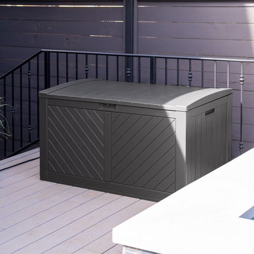 Suncast® Extra Large Deck Box Peppercorn