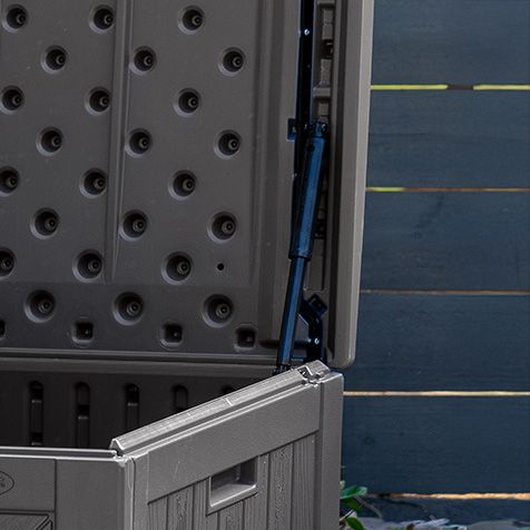 Suncast® Extra Large Deck Box Peppercorn