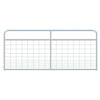 Alligator Wire Filled Round Corner Galvanized Gate