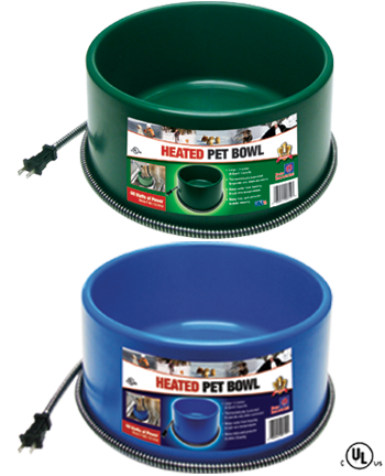 Farm Innovators Plastic Heated Pet Bowls