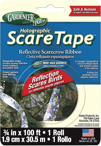 Dalen Holographic Scare Tape™ - Full Spectrum Ribbons for Frightening Birds