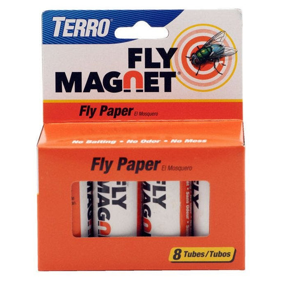 TERRO® Fly Magnet® Sticky Fly Paper Trap